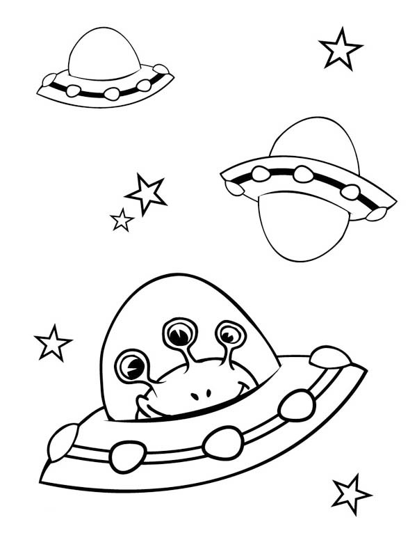 103 Free Printable Spaceship Coloring Pages For Kids 16