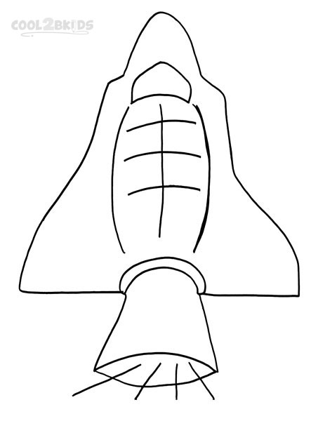 103 Free Printable Spaceship Coloring Pages For Kids 18