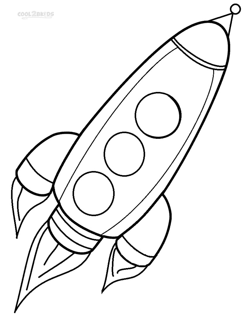 103 Free Printable Spaceship Coloring Pages For Kids 23