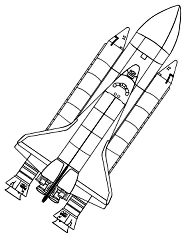 103 Free Printable Spaceship Coloring Pages For Kids 25