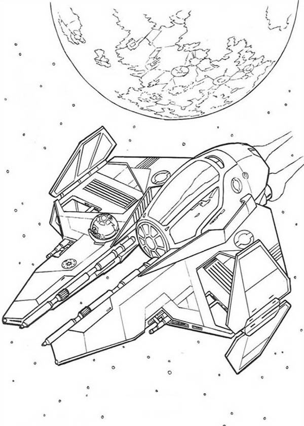 103 Free Printable Spaceship Coloring Pages For Kids 26