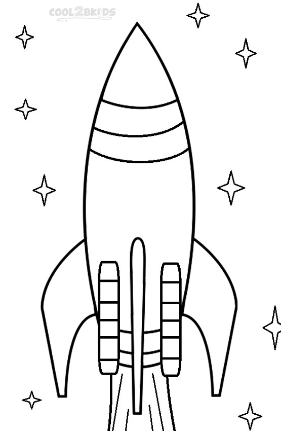 103 Free Printable Spaceship Coloring Pages For Kids 27