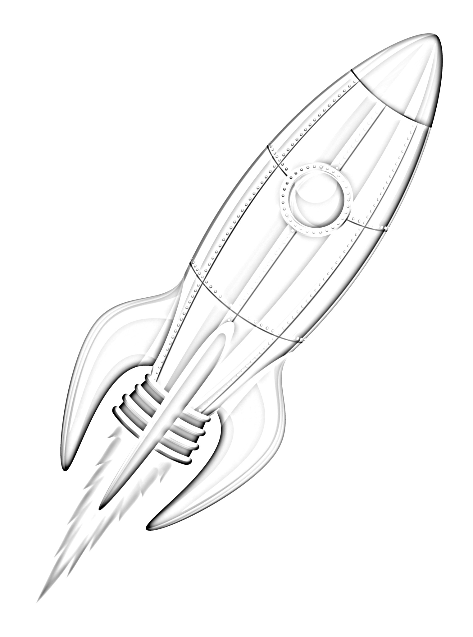 103 Free Printable Spaceship Coloring Pages For Kids 36