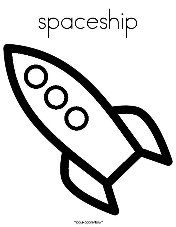 103 Free Printable Spaceship Coloring Pages For Kids 37