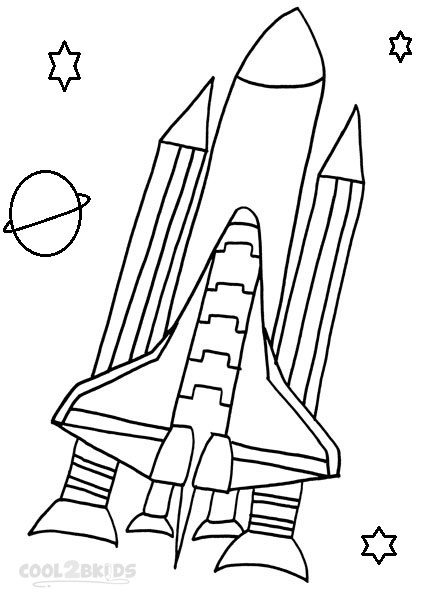 103 Free Printable Spaceship Coloring Pages For Kids 4