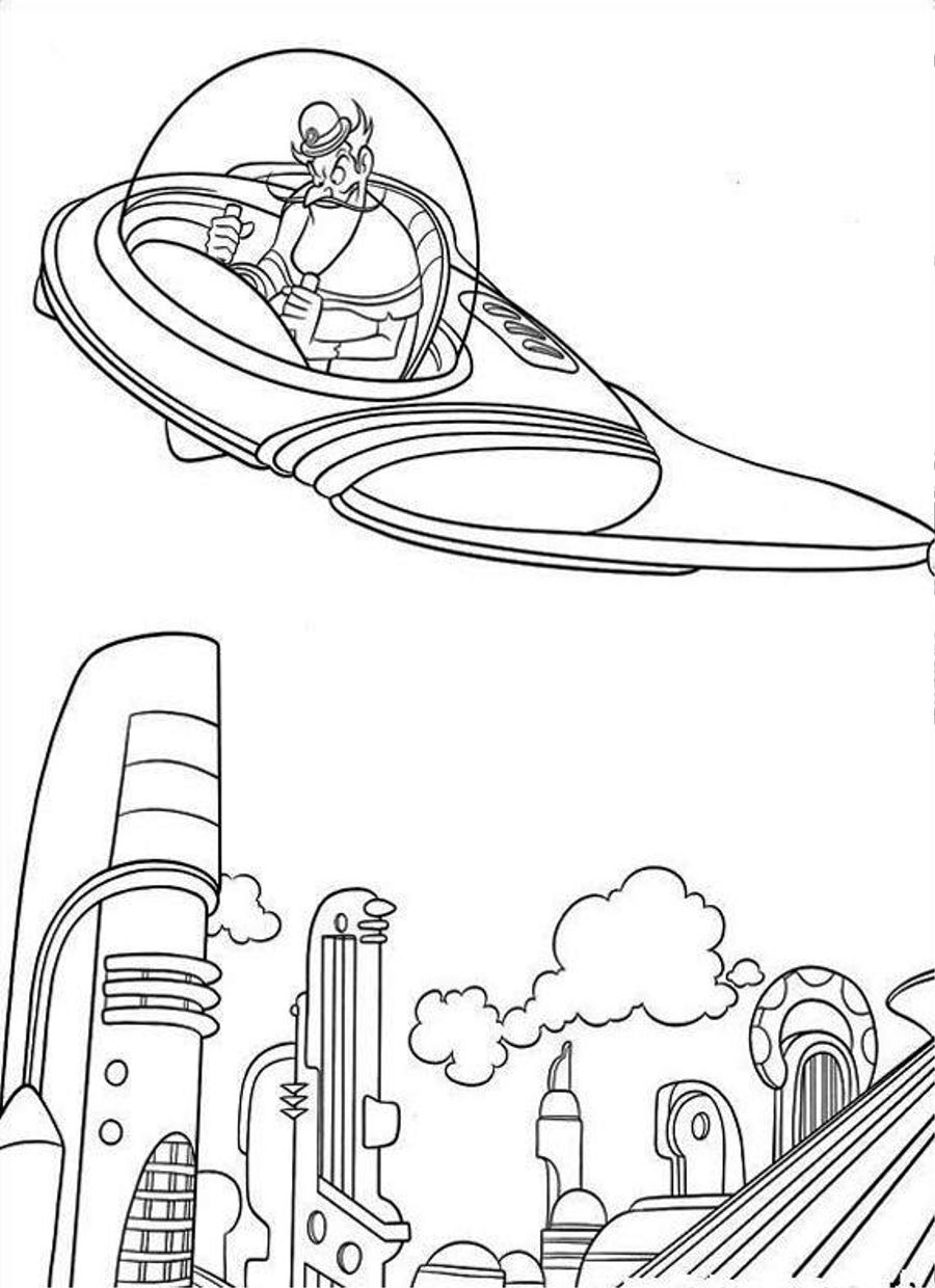 103 Free Printable Spaceship Coloring Pages For Kids 41