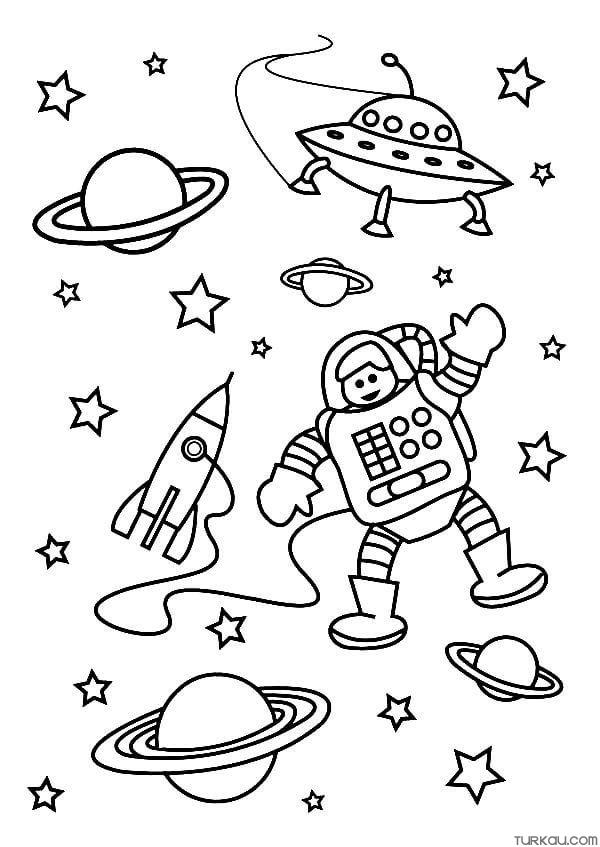 103 Free Printable Spaceship Coloring Pages For Kids 42