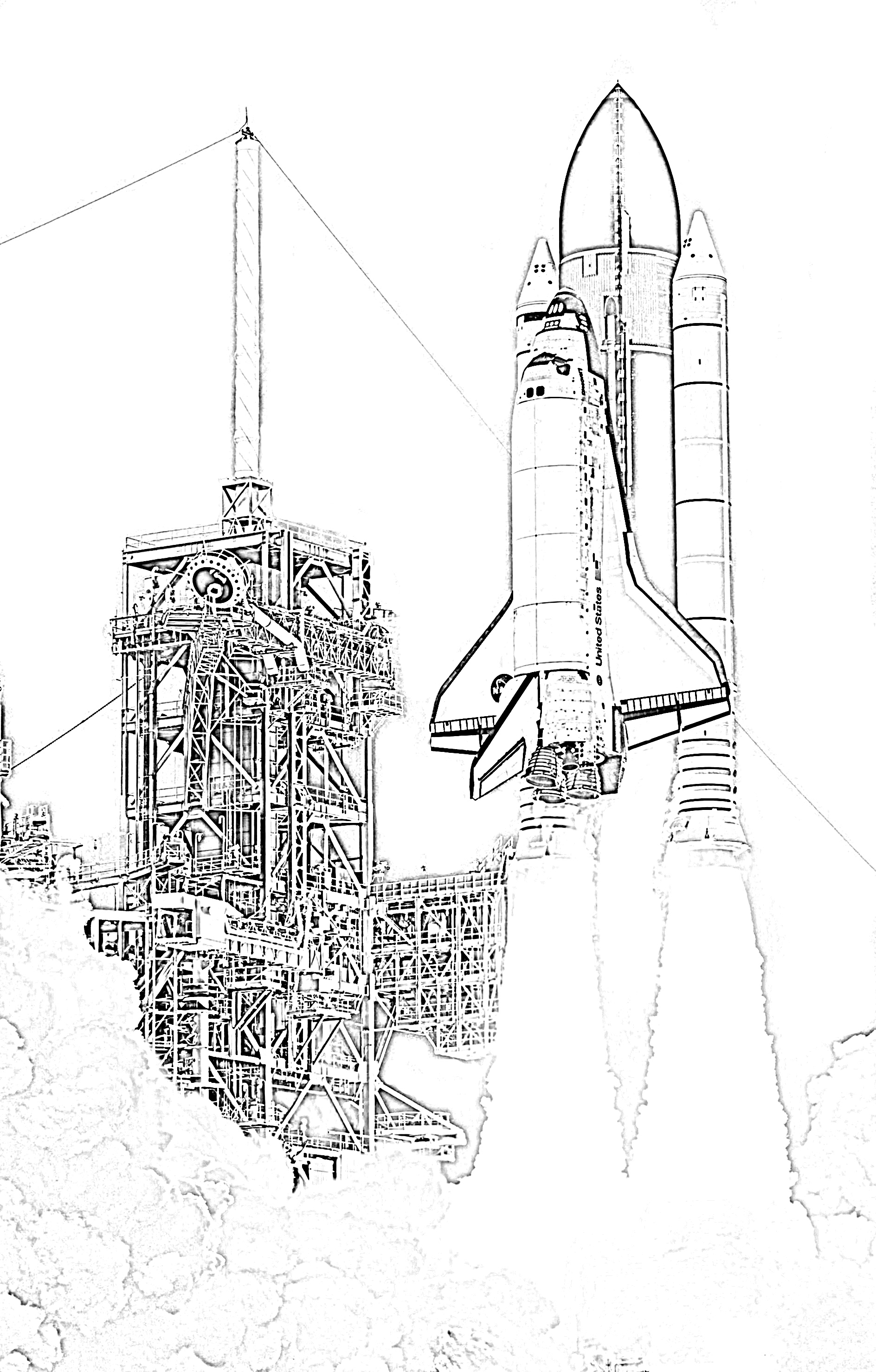 103 Free Printable Spaceship Coloring Pages For Kids 51