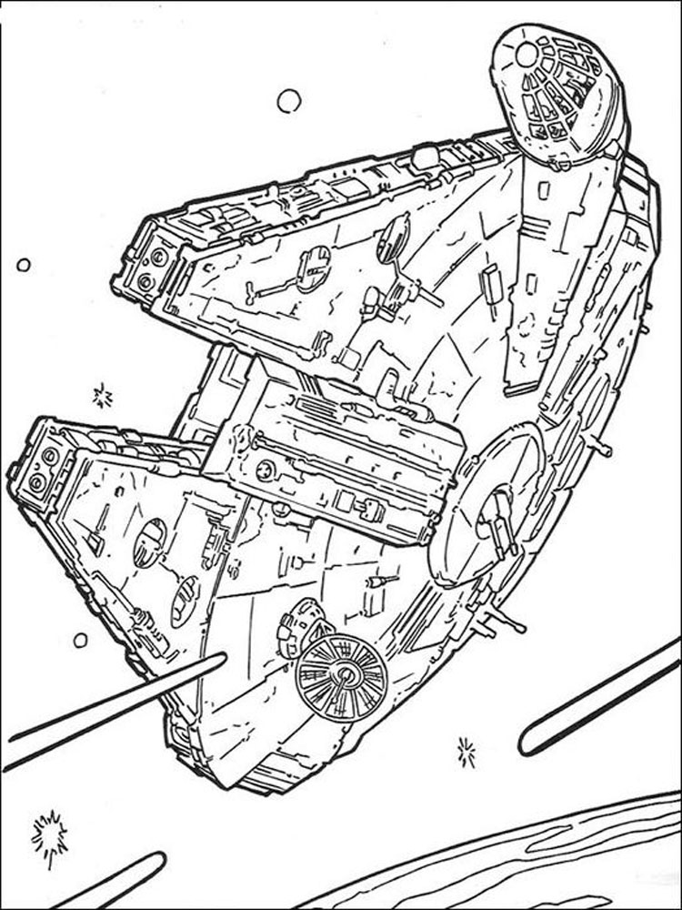 103 Free Printable Spaceship Coloring Pages For Kids 52