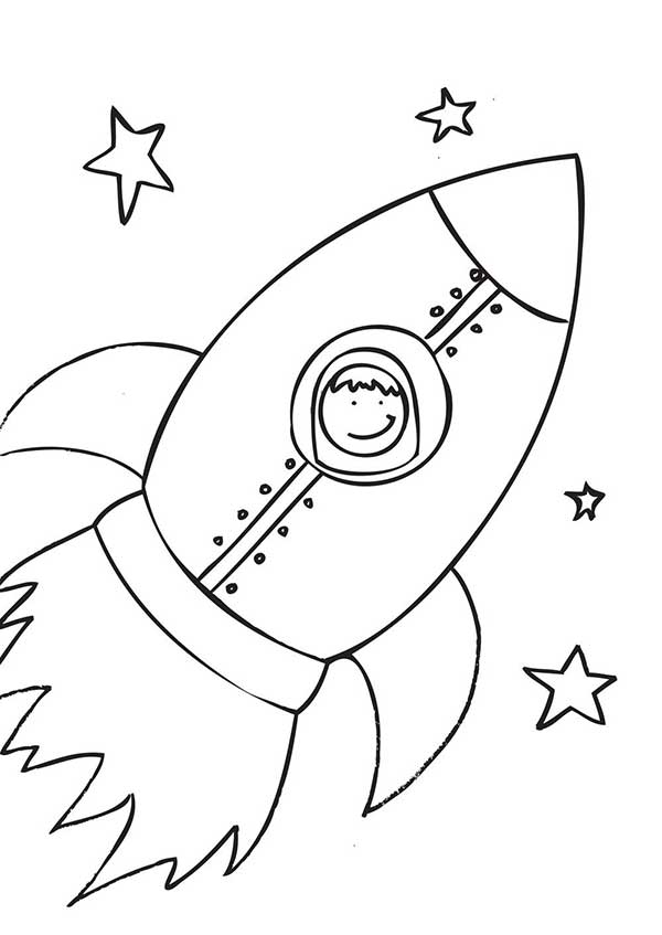 103 Free Printable Spaceship Coloring Pages For Kids 54