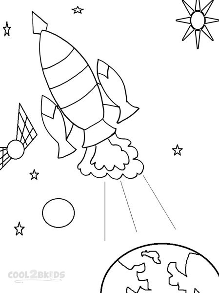 103 Free Printable Spaceship Coloring Pages For Kids 57