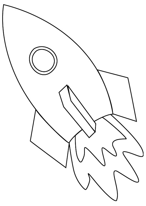 103 Free Printable Spaceship Coloring Pages For Kids 59