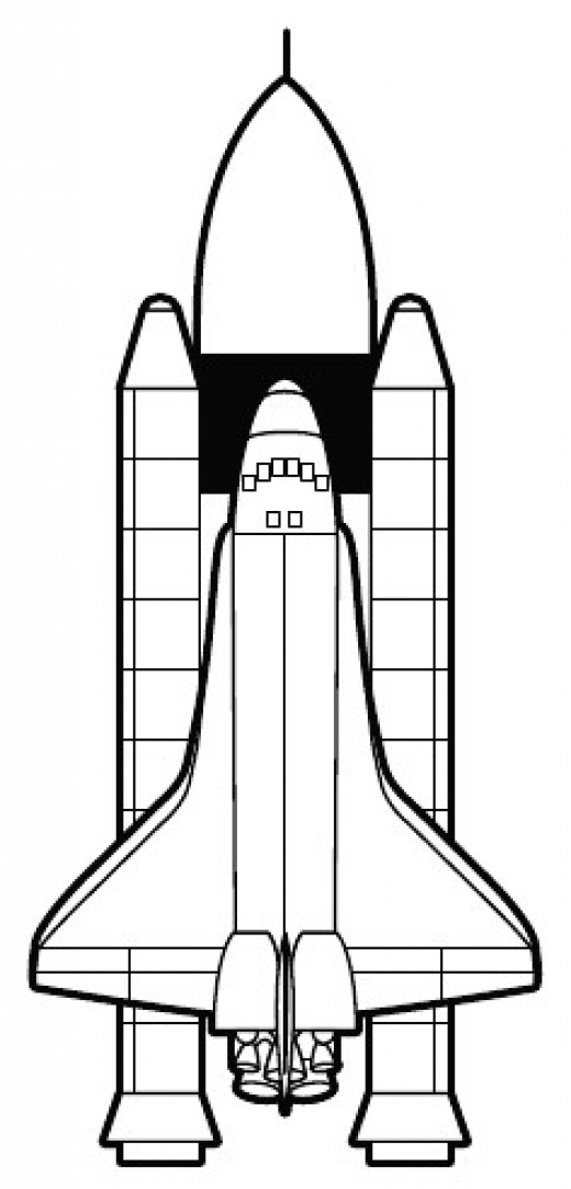 103 Free Printable Spaceship Coloring Pages For Kids 6