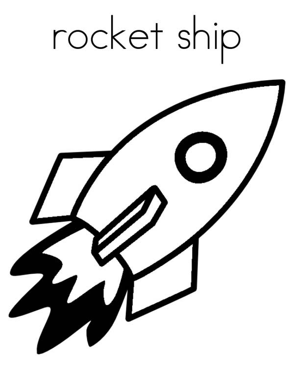 103 Free Printable Spaceship Coloring Pages For Kids 61