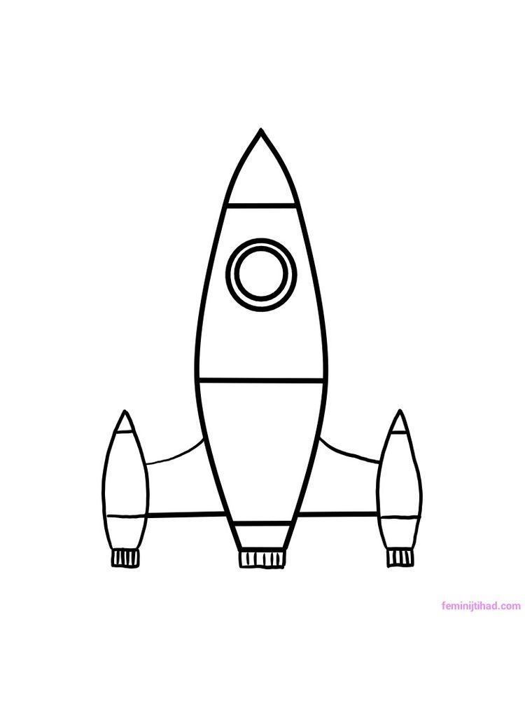 103 Free Printable Spaceship Coloring Pages For Kids 7