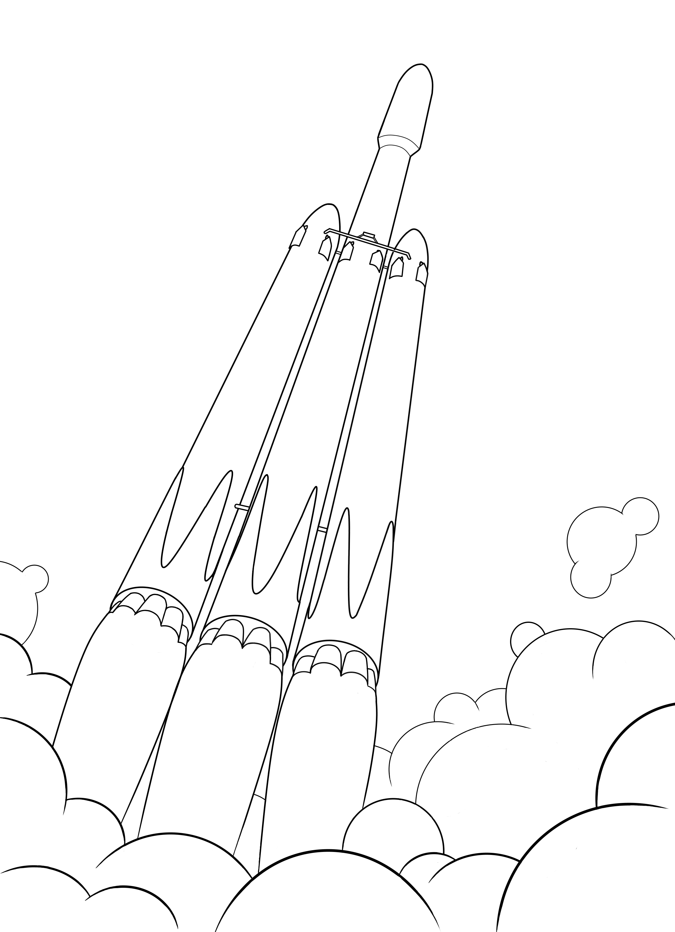 103 Free Printable Spaceship Coloring Pages For Kids 81