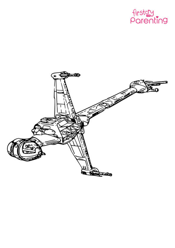 103 Free Printable Spaceship Coloring Pages For Kids 94