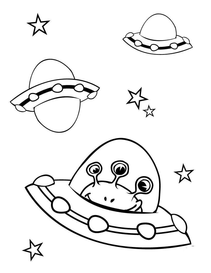 103 Free Printable Spaceship Coloring Pages For Kids 95