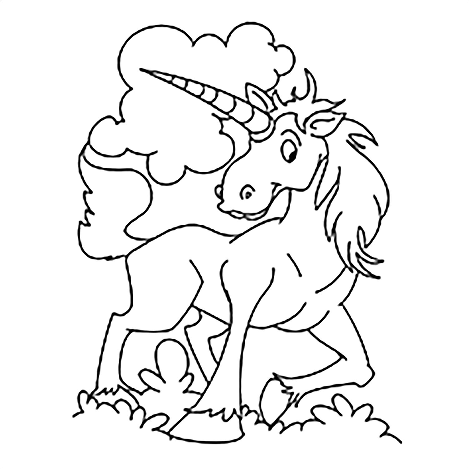 105 Cow Coloring Pages for Kids Printable 100