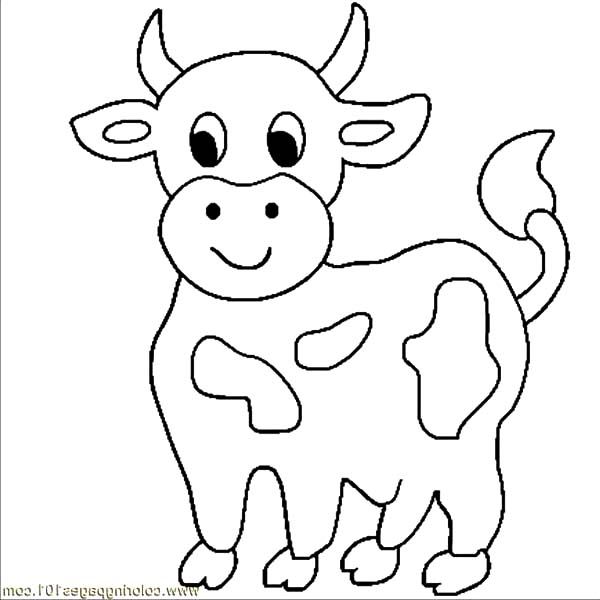 105 Cow Coloring Pages for Kids Printable 53