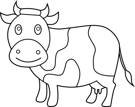 105 Cow Coloring Pages for Kids Printable 71