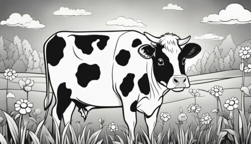 105 Cow Coloring Pages for Kids Printable 93