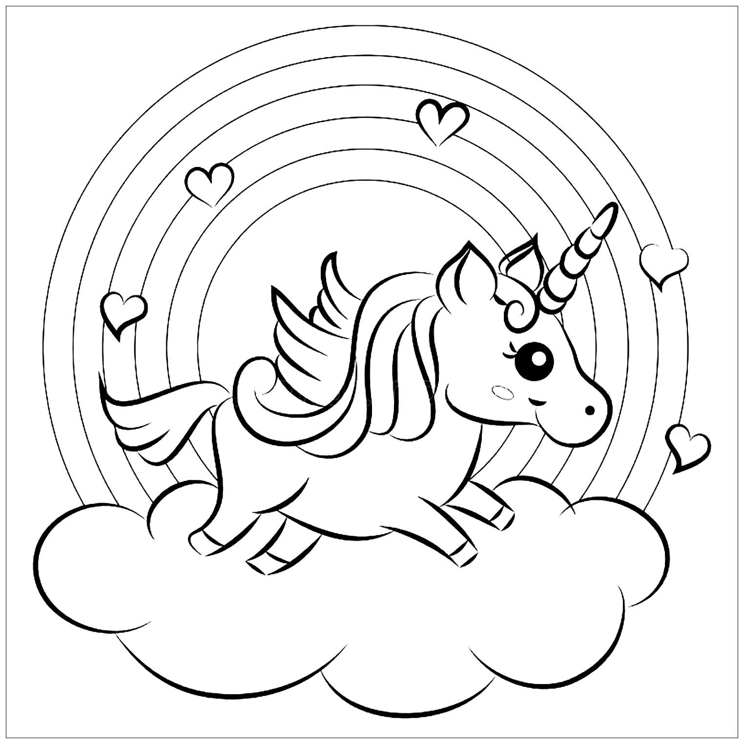 105 Cow Coloring Pages for Kids Printable 99