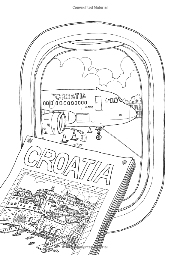 105 Travel Coloring Pages Printable 102