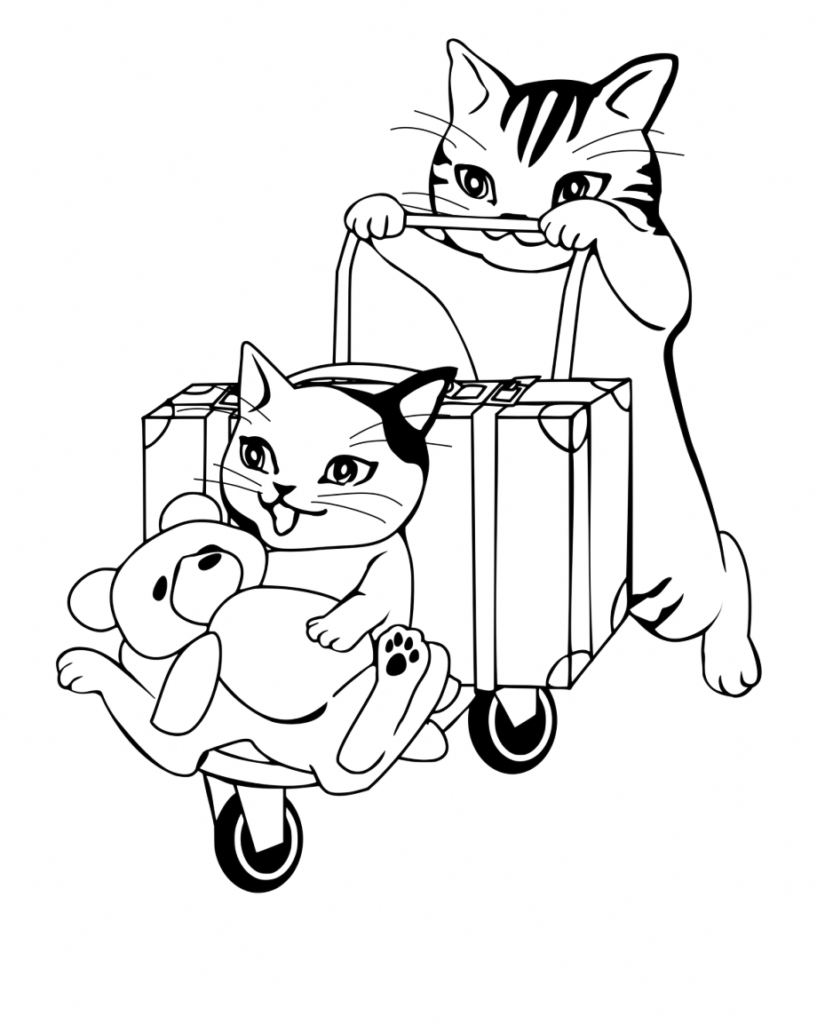 105 Travel Coloring Pages Printable 106