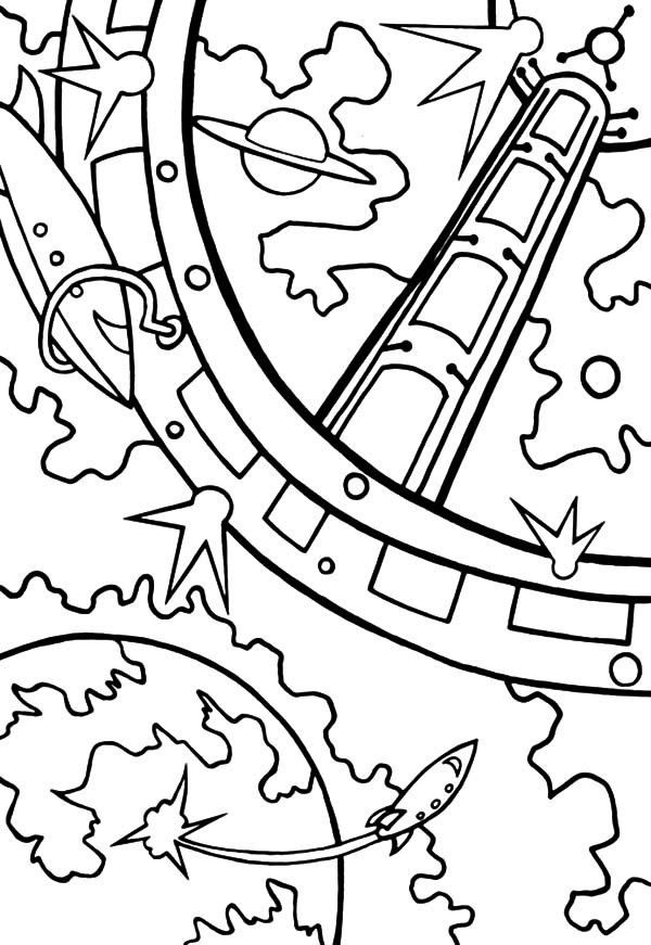 105 Travel Coloring Pages Printable 22