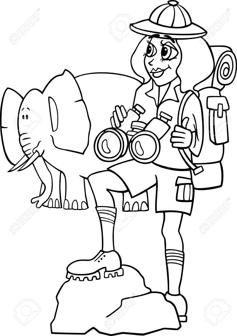 105 Travel Coloring Pages Printable 45