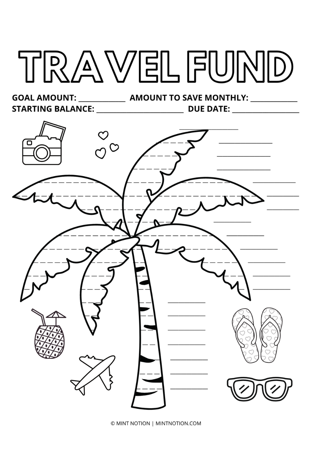 105 Travel Coloring Pages Printable 46