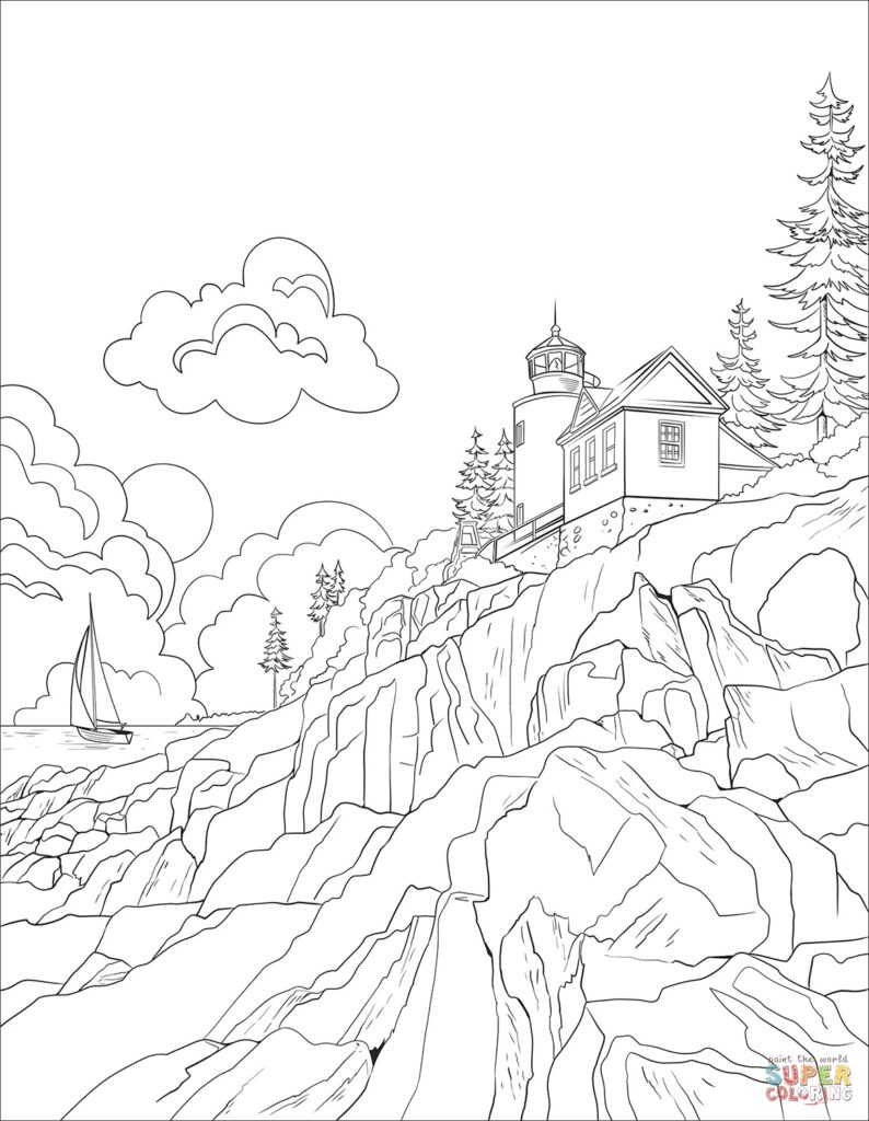 105 Travel Coloring Pages Printable 51