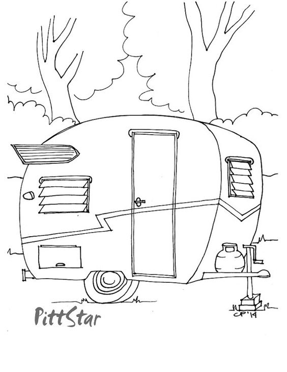 105 Travel Coloring Pages Printable 72