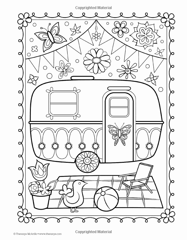 105 Travel Coloring Pages Printable 75