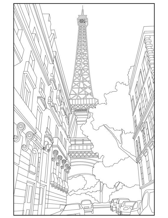 105 Travel Coloring Pages Printable 8