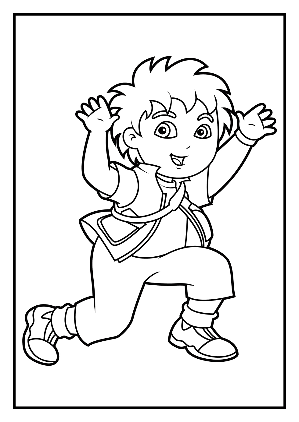 110 Free Printable Diego Coloring Pages for Kids 102