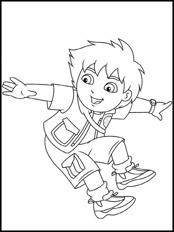 110 Free Printable Diego Coloring Pages for Kids 103