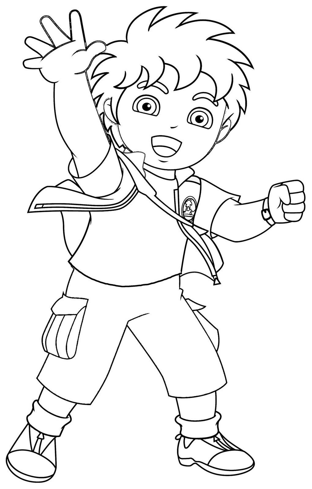 110 Free Printable Diego Coloring Pages for Kids 13