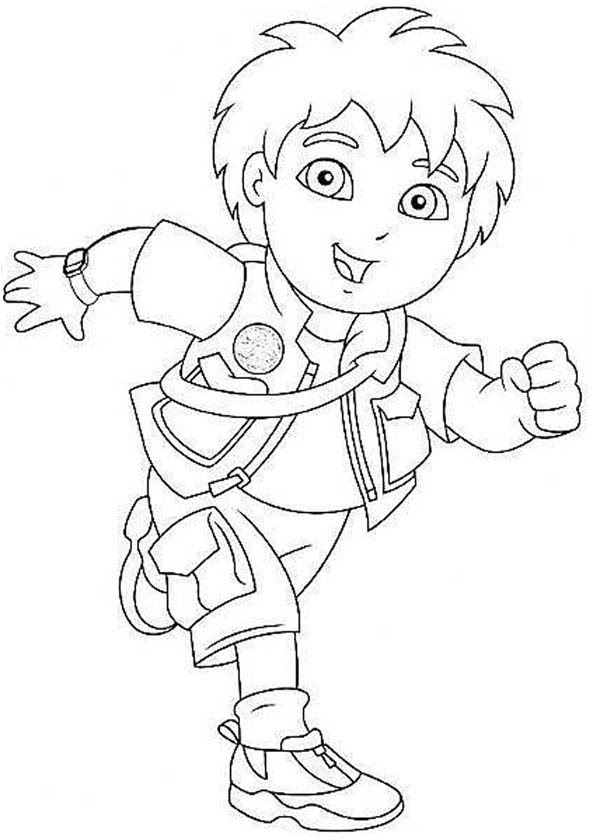 110 Free Printable Diego Coloring Pages for Kids 16