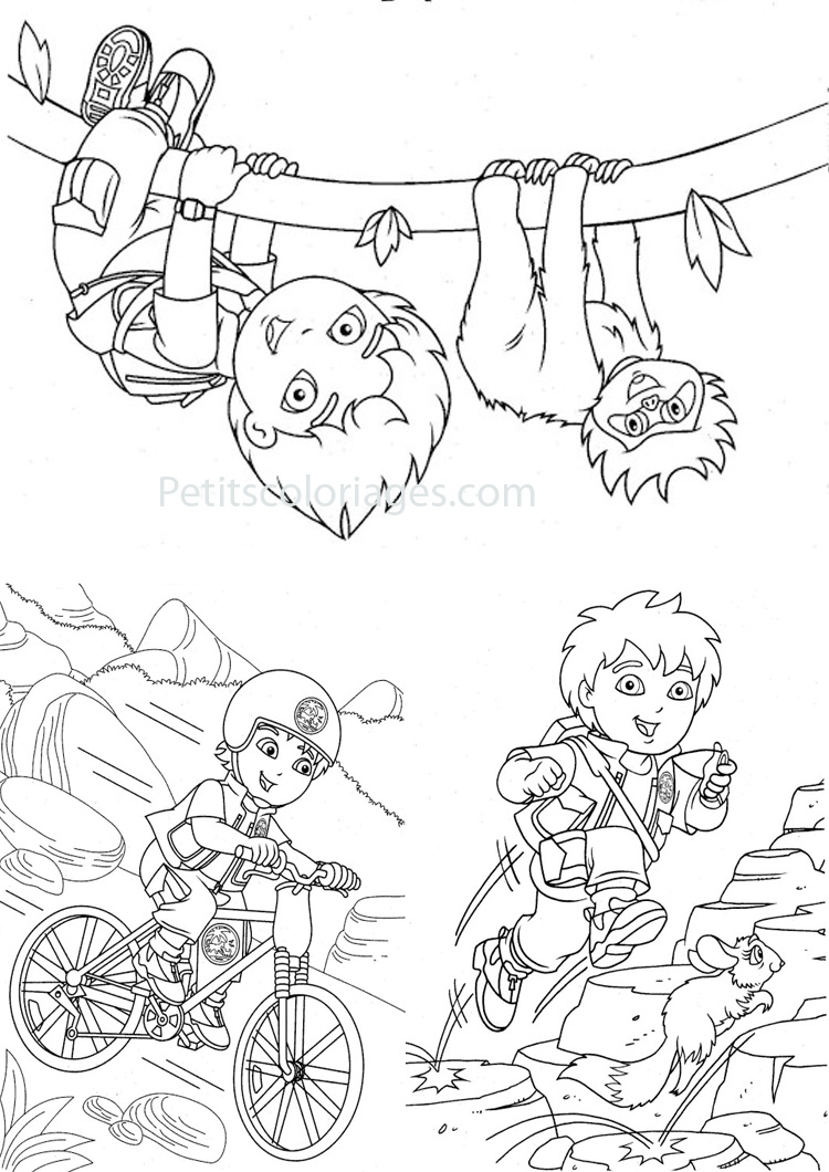 110 Free Printable Diego Coloring Pages for Kids 17