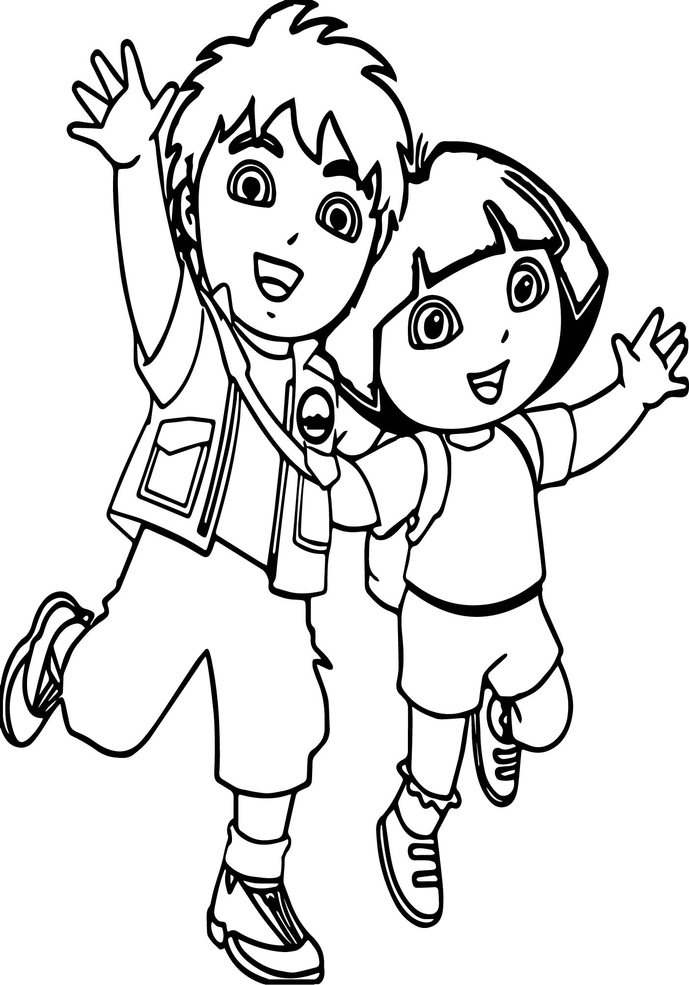 110 Free Printable Diego Coloring Pages for Kids 22