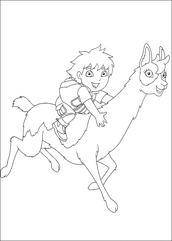 110 Free Printable Diego Coloring Pages for Kids 29