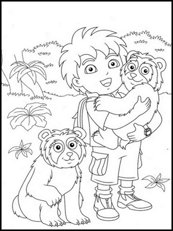 110 Free Printable Diego Coloring Pages for Kids 31