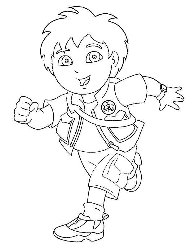 110 Free Printable Diego Coloring Pages for Kids 34