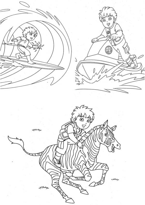 110 Free Printable Diego Coloring Pages for Kids 38