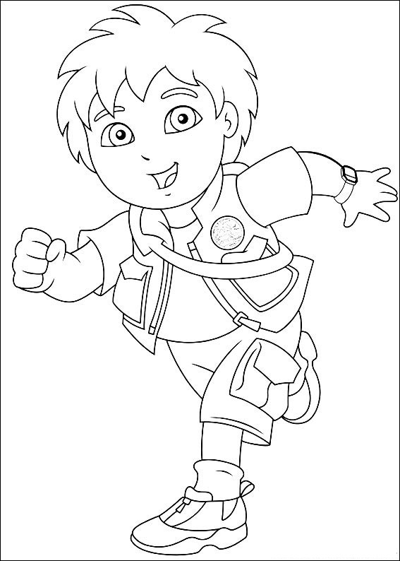 110 Free Printable Diego Coloring Pages for Kids 39