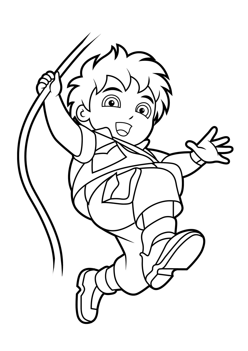 110 Free Printable Diego Coloring Pages for Kids 44