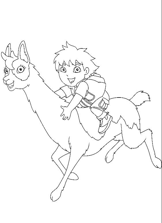 110 Free Printable Diego Coloring Pages for Kids 51