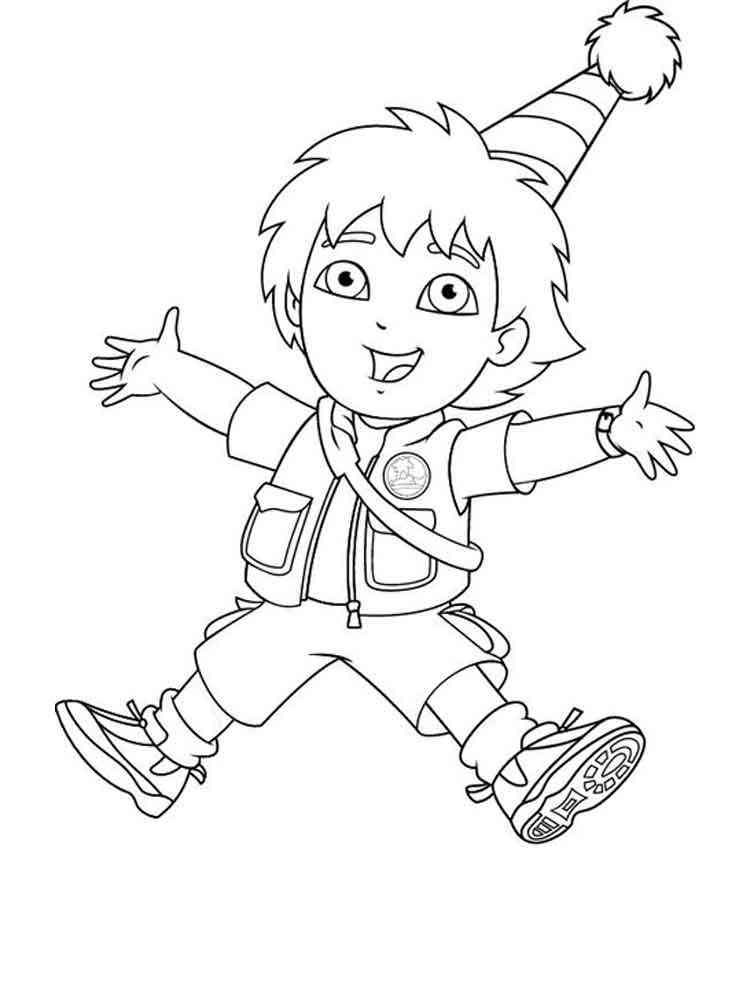 110 Free Printable Diego Coloring Pages for Kids 57